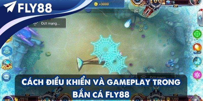 Thao tác điều khiển mượt mà và dễ nắm bắt trong Bắn cá Fly88